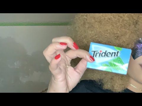 Asmr Gum chewing/ smacking gum