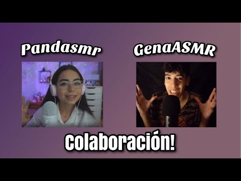 ASMR ROLEPLAY SKINCARE DE NOCHE!🧴😴 Colaboración con GenaASMR🤩 ASMR para dormir en español | Pandasmr