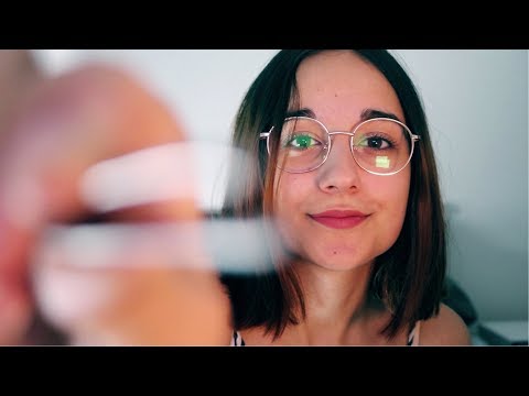 [ASMR] Personal Attention | Tweezing, Trimming and Massaging your Face 💆🏻✨