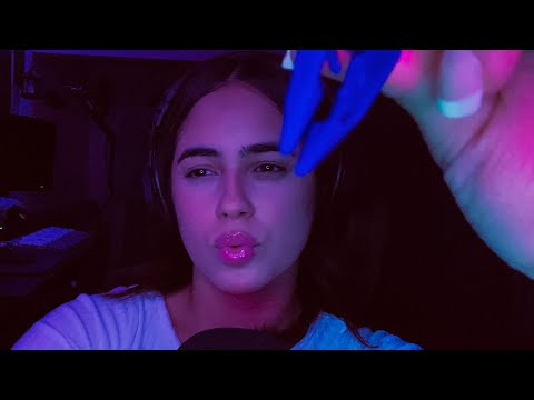 ASMR | Trigger Words | Tingly Mouth Sounds | Lipgloss | Plucking #asmr