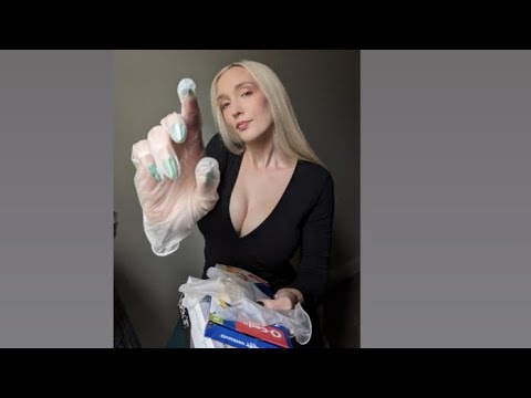 🧤ASMR Glove Sounds🧤😌💤✨ trying on various gloves to give you tingles✨