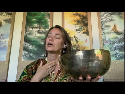 Full Moon ASMR, Reiki and Sound Healing Meditation for Cleansing Our Energy and Releasing