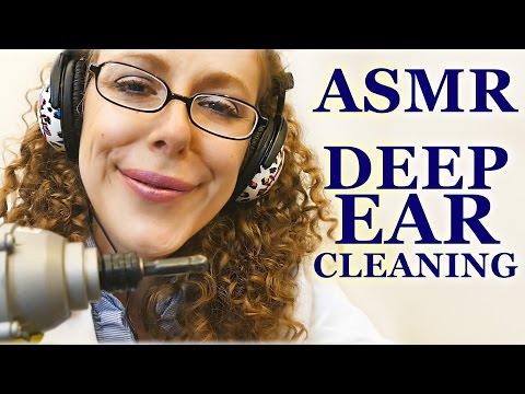 Binaural ASMR Ear Cleaning Role Play, Exam, Whisper, Cupping, Blowing, Brushing