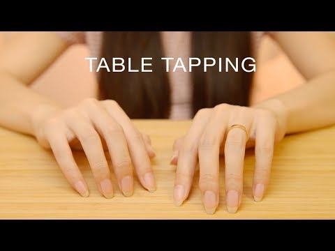 ASMR Relaxing Table Tapping | Different Surfaces (No Talking)
