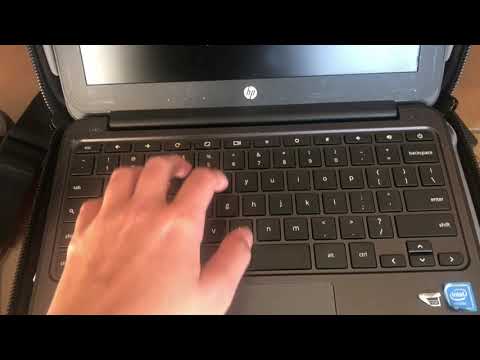 ASMR TAPPING ON MY CHROMEBOOK