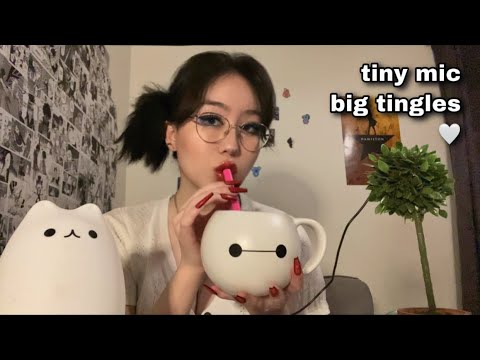 trying ASMR for the first time … with a tiny mic
