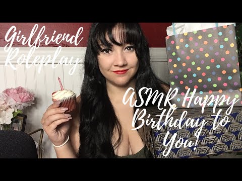 [ASMR] Happy Birthday to You! (Girlfriend Roleplay)