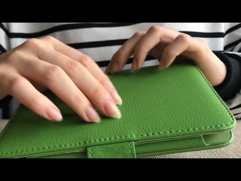 [ASMR] Fast Tapping on Tingly Faux Leather