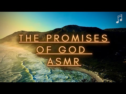 Christian ASMR | The Promises of God Bible Verses for Sleep with Music | Christian Meditation