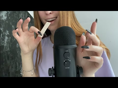 ASMR | FAST, UNPREDICTABLE HAND SOUNDS with THE BEST MOUTH SOUNDS with GUM💥