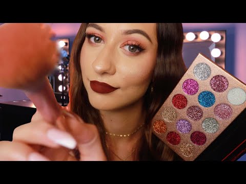 ASMR Doing Your Makeup for Halloween 🎃 whispered roleplay for sleep