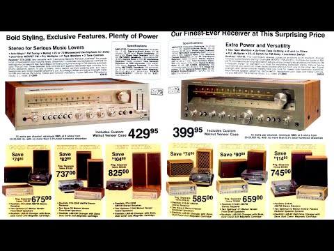 Unbelievable 1979 Stereo Prices [ ASMR ]
