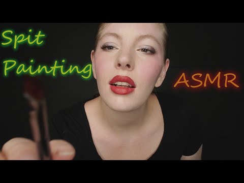 ASMR | Spit Painting 😛