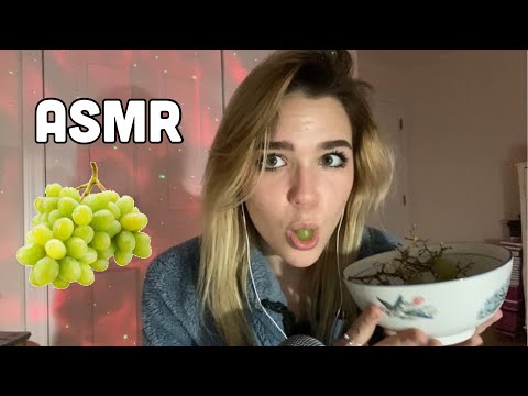 ASMR Mukbang & Mouth Sounds *Grapes Edition*