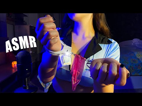 ASMR Hot Policewoman Scratching & Other Triggers
