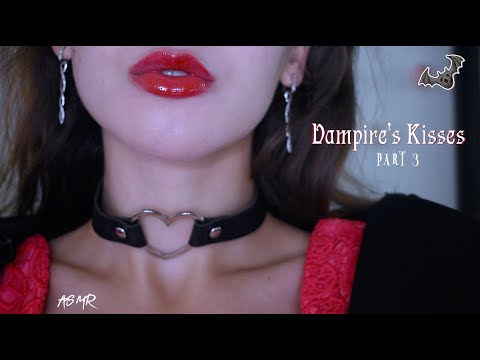 ASMR | 💋 A Vampire Can't Stop Kissing You 💋 RP | Part 3 | Up Close Whispering 🧛🏻‍♀️