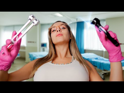 ASMR | Intense Ear Cleaning 👂There's Something In Your Ears👂Otoscope Exam for SLEEP Rain Sounds