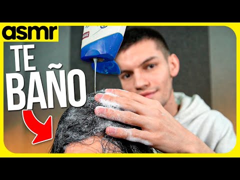 ASMR te baño para DORMIR con atención personal ASMR español