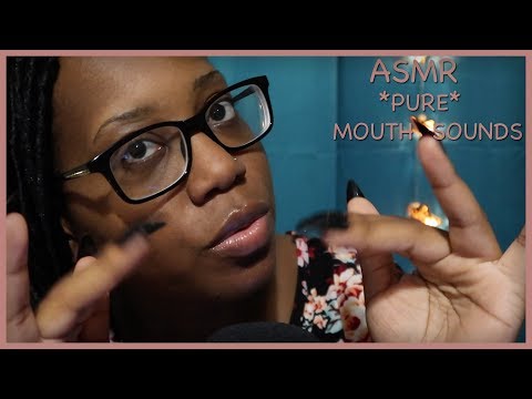 ASMR | PURE MOUTH SOUNDS with HAND MOVEMENTS