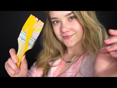 ASMR PAINTING Your FACE For SLEEP! 😴