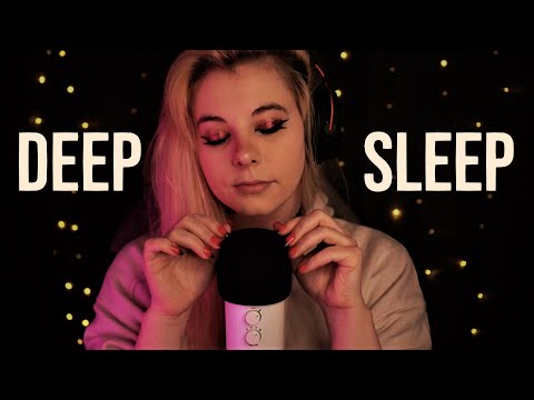 4h Deep Sleep ASMR | extra gentle layered mic scratching, blowing & fluffy sounds - no talking, rain