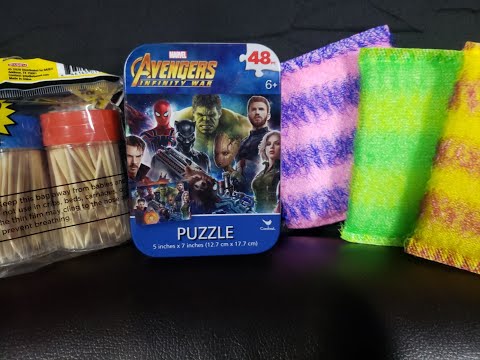 Live Making of Scratchy Sponges Puzzle Tin and Toothpick Dispensers and Other Stuff ASMR