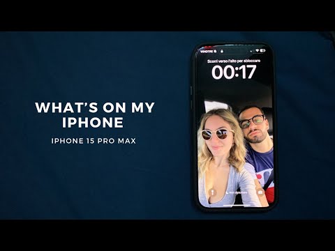 WHAT’S ON MY IPHONE 📲 cosa c’è sul mio IPhone (asmr ita)