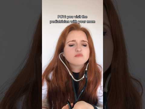 pediatrician appointment with your mom pov #asmr #doctor #roleplay