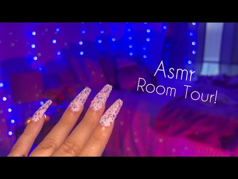 Asmr Bedroom Tour | Tapping & Scratching 💖