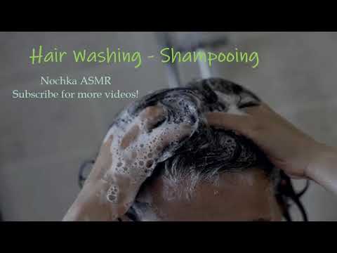 [ASMR] 💆 Relaxing Shampoo Sounds -Hair Washing & Detangle, Scalp Scratching