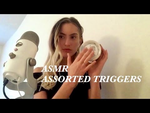 ASMR Tapping, Scratching, Sticky Fingers