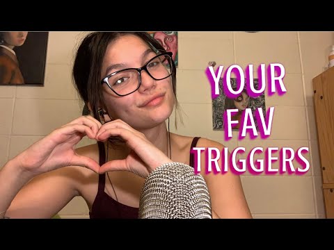 ASMR | Your Favorite Triggers | Tapping, Scratching, Mouth Sounds, Hand Sounds, and So Much More