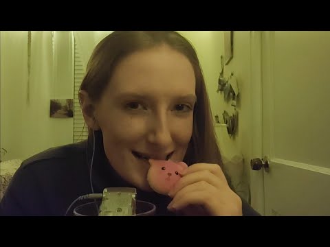 [ASMR] Aggressive ⚠️ Squishy Chewing Part II~ Ear Eating Mouth Sounds with Foam, Tapping, Squishing