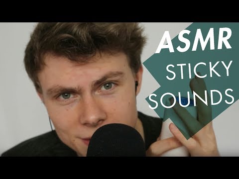ASMR - Sticky Sounds - Lint Roller, Floam & Tape