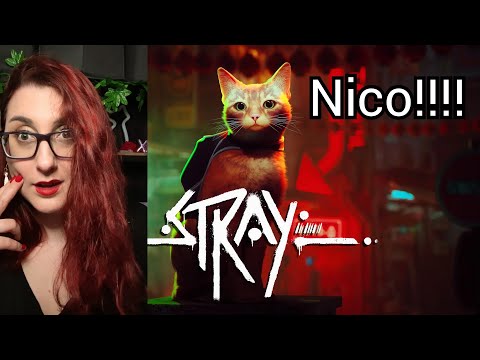 My Cat is in a Video Game! Stray First Look Game Play (asmr soft spoken) LIVE