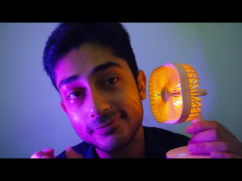 Cooling you Down | ASMR India | Fan Sounds and Triggers Words