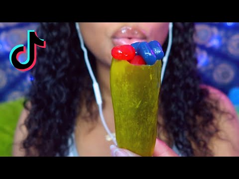 ASMR | Gushers & Pickles 🤪