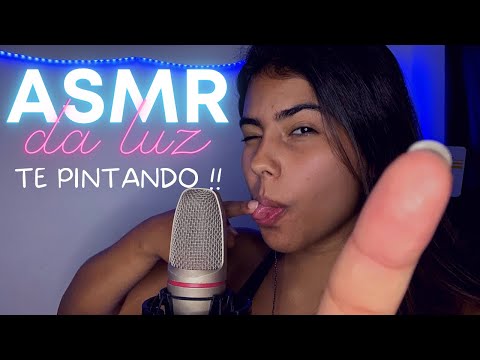 ASMR SPIT PAINTING SUPER INTENSO!!