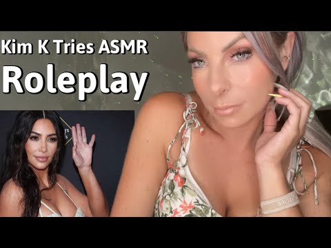 Kim Kardashian Tries ASMR Roleplay | Clicky Whispering