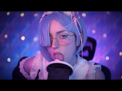 ASMR ear licking for weebs