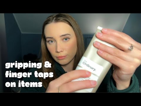 ASMR ✨ Gripping and Finger Pad Tapping ✨ No Talking