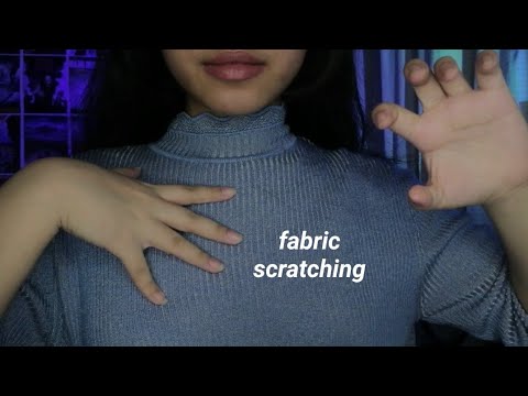 asmr fabric scratching