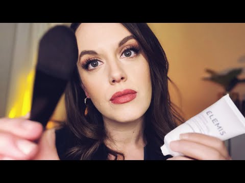ASMR/Doing Your Skincare : You're Having A Bad Day (Relaxing Personal Attention & Layered Sounds)