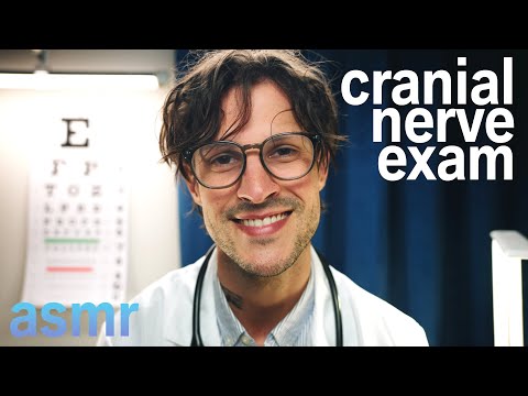 Realistic Detailed Cranial Nerve Exam - ASMR Medical Doctor Roleplay