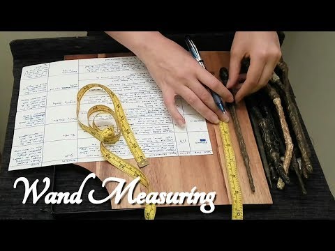ASMR Harry Potter Wands Measuring - Behind the Scenes