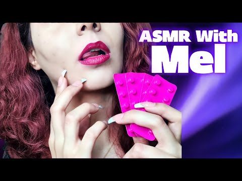 ASMR With Mel | Destroying Tablets, Pills Satisfying Mouth Sounds (Part 1)👅 ای اس ام آر