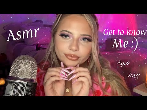 Asmr Q/A Answering Your Questions | Tapping & Scratching 💕✨