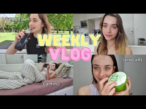 WEEKLY VLOG| A Week Of Eating, Skincare, Gaming & Working as a Barista☕