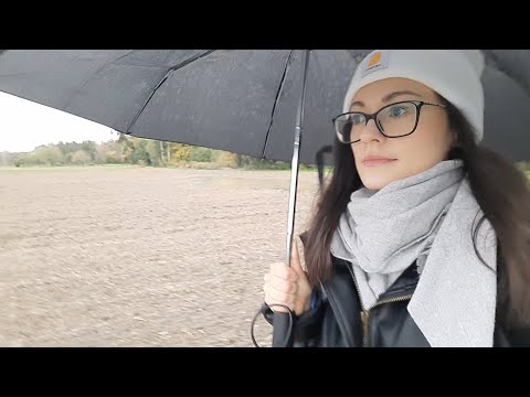 ASMR im Regen 💦☂️ Walk with Me in the Rain | Vlog mit Voiceover | Deutsch/German