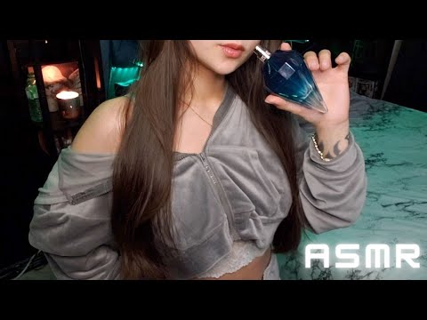 ASMR - Whispered Fast Mic Triggers: Gentle Tapping,  Deep Crinkles, Beads, Glass Bottle For Sleep